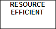 Resource efficient